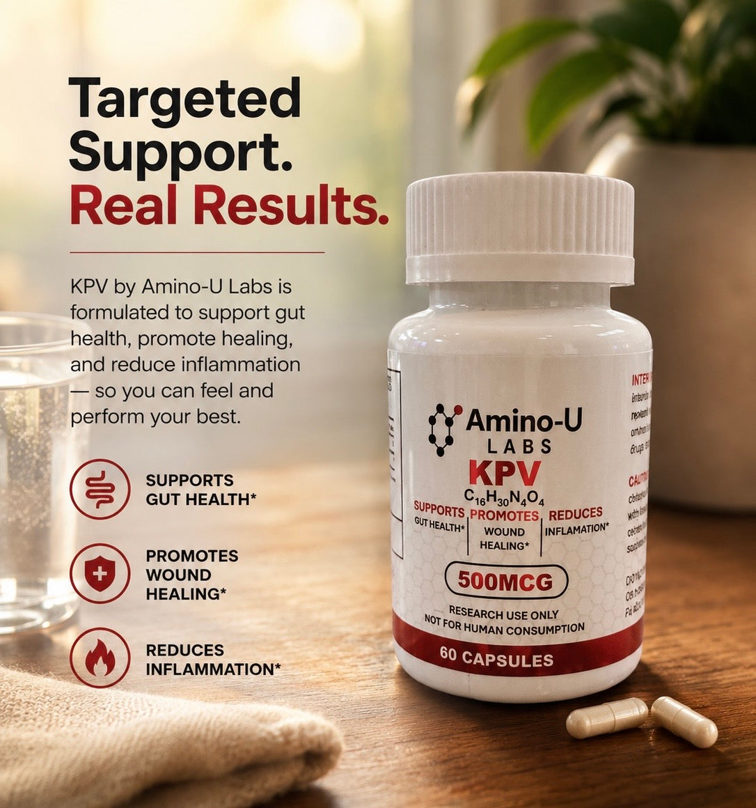 KPV 500mcg 60 Capsules