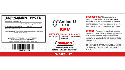 KPV 500mcg 60 Capsules